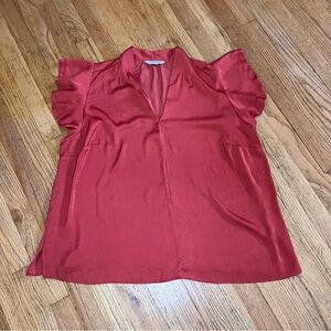 Nine West Orange Blouse